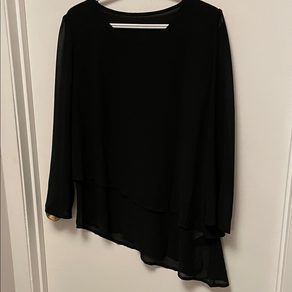 Nwt’s Emery Rose Black Asymmetrical Size Large